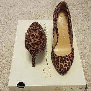 LC leopard heels